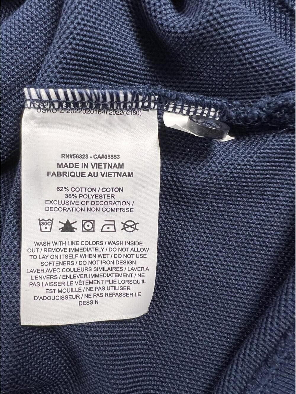 Nike Promo Penn State Nittany Lions Heavyweight Rugby Polo L RARE EUC Stitched - Picture 11 of 13